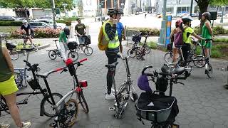 Sea of Brompton at a Manhattan-Brooklyn Ride (5/2022)