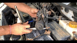 Chevy Aveo front windshield wiper motor replacement