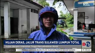 Banjir di Kabupaten Barru Lumpuhkan Jalur Trans Sulawesi | Beritasatu