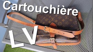 Je restaure un sac Louis Vuitton Cartouchière