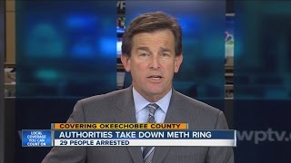 Authorithies take down meth ring