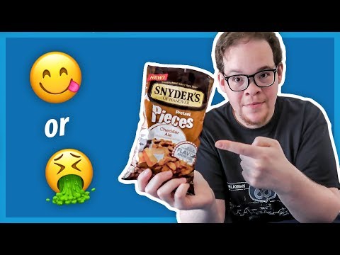 Cheddar Ale Flavored Pretzels | Taste Test Cheddar Ale Flavored Pretzels | Taste Test