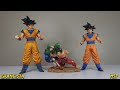 ichibansho figure dragon ball dragon history son goku u0026 piccolo jr. unboxing comparison