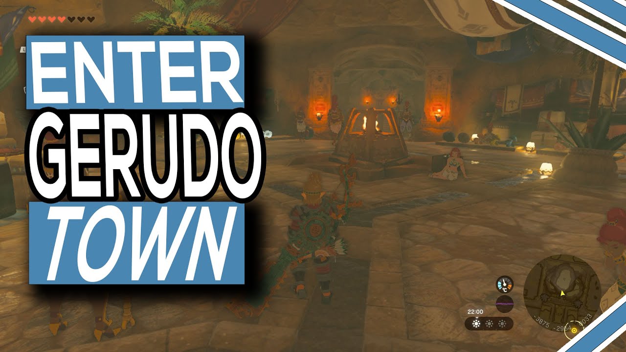 How To Get Into Gerudo Town In Legend Of Zelda Tears Of The Kingdom ...