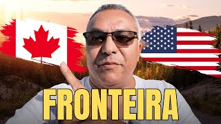 [USAxCA] Cruzando a fronteira do Canadá | #cargovan #cargovanbusiness #eua #usa