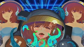 【Tentacles Invasion】Girl Astronaut is forced to face Tentacle Aliens!!