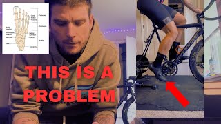 Switching to 165mm Cranks + VO2 Intervals INSIDE? | Injured AGAIN? Cycling VLOG