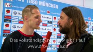 Polti und Christian nach dem 3:0 Auswärtssieg gegen 1860 München