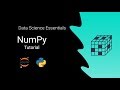 Data Science Essentials | NumPy Tutorial