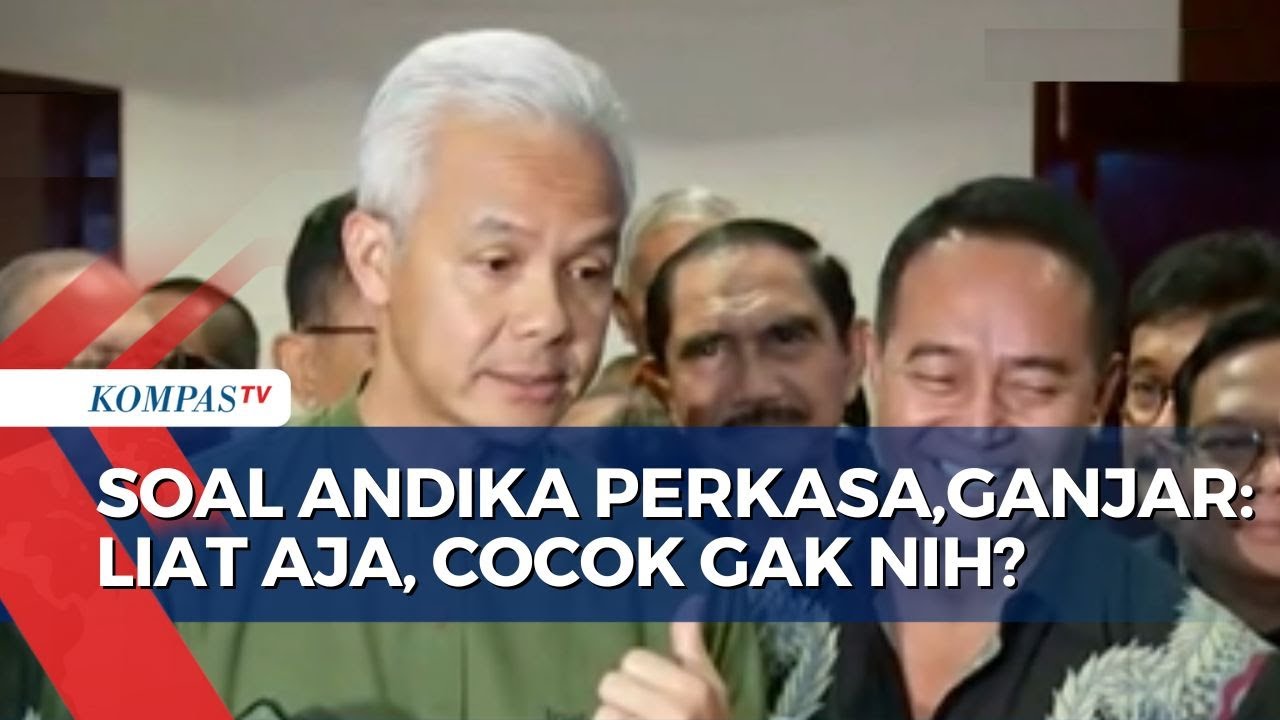 Jawaban Ganjar Saat Ditanya Soal Andika Perkasa Jadi Pendampingnya Di ...