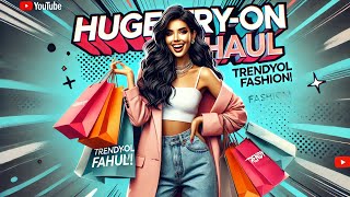 PRVNÍ HAUL Z Trendyolu ‼️‼️‼️ part one ❤️ @trendyol @Trendyoltv  NE placená spoluorace 😊