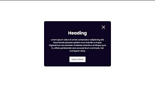Popup on page load JavaScript