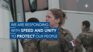 NATO Allies are Responding with Speed and Unity to Protect Our People