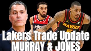 Lakers Trade For Dejounte Murray & Tyus Jones? Wizards 3rd Team | Lakers Trade Update