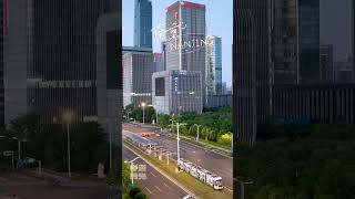 The primary stage of Chinese-style modernization, the streets of Nanjing at night