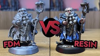 Resin VS FDM 3D printers: Which one is the best for miniatures?