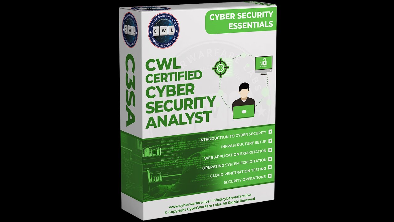 Certified Cyber Security Analyst Course C3sa Youtube