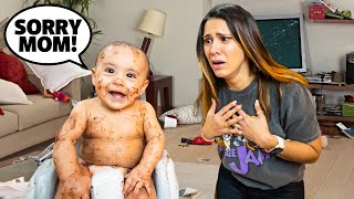 Our Baby DESTROYED Our HOME! (Shocking) | The Royalty Family