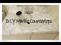 D.I.Y Marble Counter tops for less than 20$ D.I.Y Marble Counter tops for less than 20$