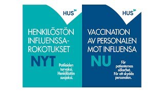 Henkilöstön influenssarokotus - miksi otan rokotteen?