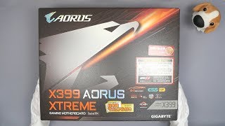 【開封気分】GIGABYTE X399 AORUS XTREME E-ATX マザーボード[Ryzen Threadripper対応] MB4584 #散財 #備忘録