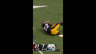 Dre Greenlaw with a Tackle For Loss vs. Pittsburgh Steelers