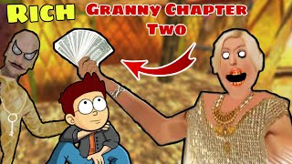 Rich Granny And Beggar Grandpa [Granny Chapter Two] Shiva And Kanzo Gameplay