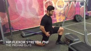 Hip flexion contract-relax and anterior hip capsule stretch