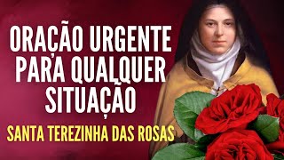 Resolva qualquer problema com essa oração! Santa Terezinha das Rosas.