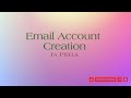 How To Create Email Account In Pega