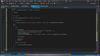 How to Populate a Data Grid View in VS with C#