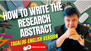 HOW TO WRITE THE RESEARCH ABSTRACT