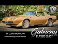 1979 Pontiac Trans Am Gateway Classic Cars St. Louis #9180