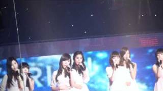 [Fancam] 090130 SNSD - Dear Mom Recording