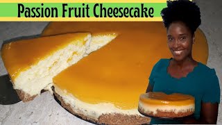 Passion Fruit Cheesecake