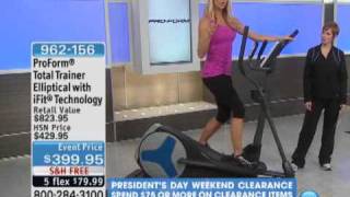 ProForm Total Trainer Elliptical with iFit Technology