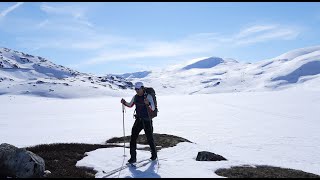 Norway Finse | Part2 | 산악스키 타고 환상적인 설경 속으로!! | Bergensbanen and mountain ski travel