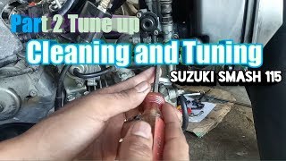 Part 2 Tune Up Maintenance Suzuki115cc(tagalog vdeo guide)