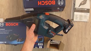 Unboxing BOSCH Cordless Vacuum Cleaner GAS 12V Professional - Bob The Tool Man