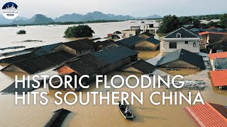 South China provinces raise flood alerts to the highest with over 400,000 affected