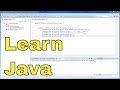 11x - Learn Java - Exercise 1 - Output Screen Text Formatting