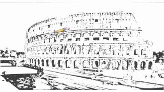 Auto Draw 2: Coliseum, Rome, Italy