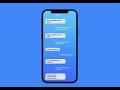 iPhone style speech bubbles CSS