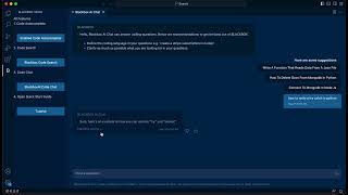 BLACKBOX AI Code Chat