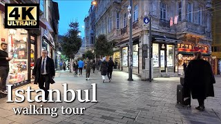 🇹🇷 Istanbul, TURKEY 4K Walking Tour - Taksim Karaköy Galata and Sultanahmet - Türkiye