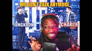 BTS (방탄소년단) JUNGKOOK X CHARLIE PUTH  - WE DON'T TALK ANYMORE - FIRST TIME REACTION