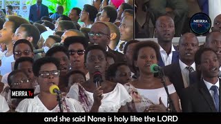 Imana Yacu Irera - Our God is Holy//Chorale ya mbere - Église de Pentecôte Kibenga