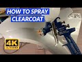 How To Spray 2k Clearcoat Episode 3 Car Spray Painting For Beginners DIY Series