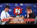 Giri Anish vs Dubov Daniil || World Blitz Chess 2023 - R9