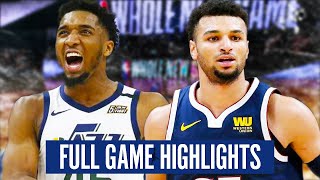 JAZZ at NUGGETS - FULL GAME HIGHLIGHTS | 2019-20 NBA PLAYOFFS